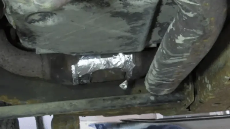 gmc sierra exhaust leak