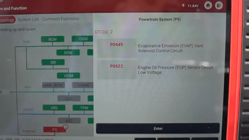 2017 gmc sierra check engine light flashing then goes off