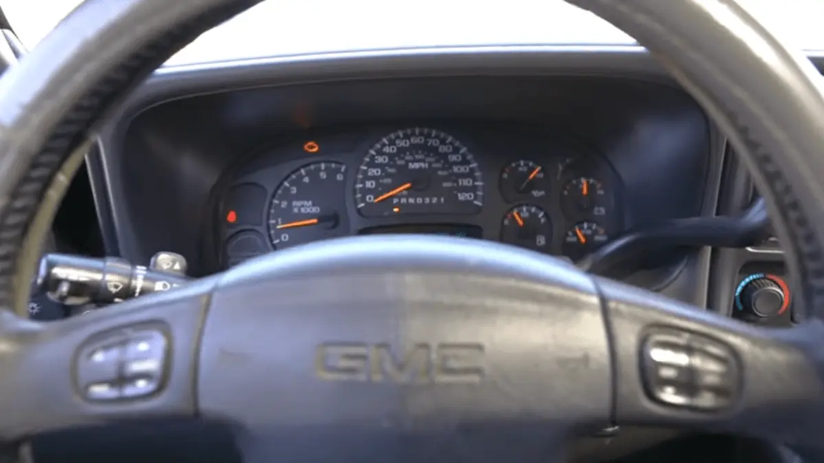 gmc sierra check engine light flashing then stops