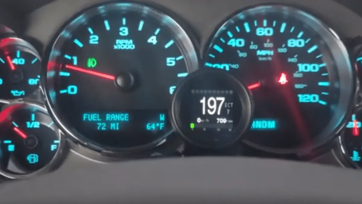 gmc sierra rough idle no check engine light