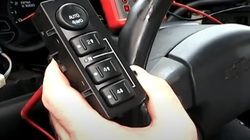 how to solve the chevy 4 wheel drive switch problems