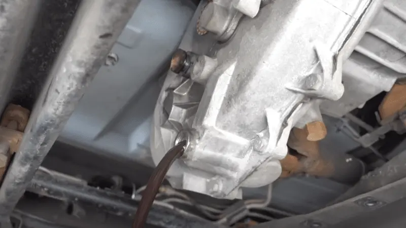 symptoms of low transfer case fluid