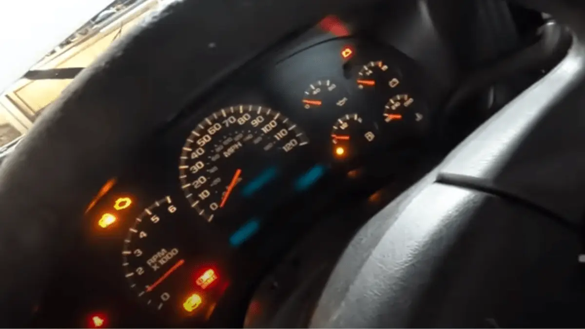 chevy silverado check engine light flashing then stops