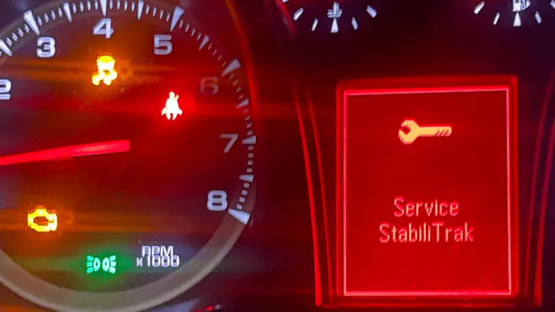 how to fix the gmc terrain won't start service stabilitrak problem