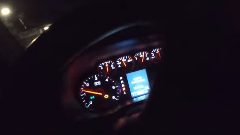 why does chevy silverado check engine light flashing when accelerating