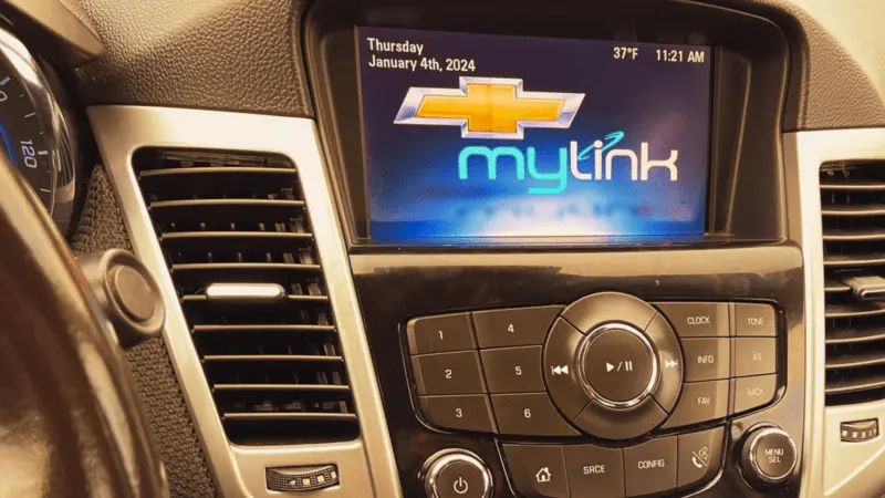 why is my chevy mylink touch screen not working